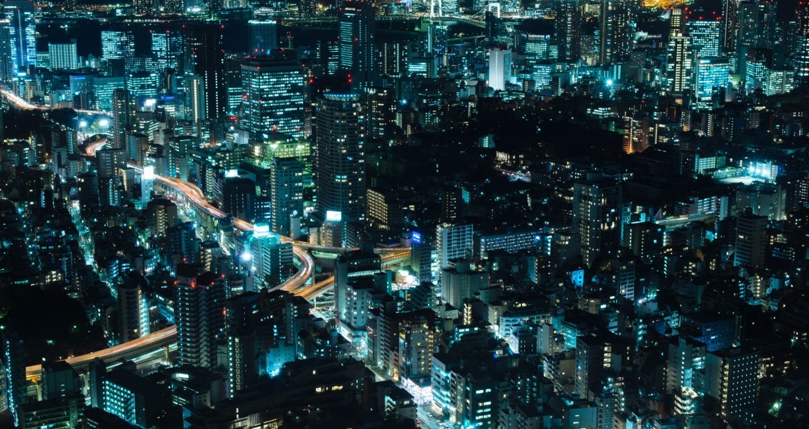 Iluminação Noturna de uma cidade
